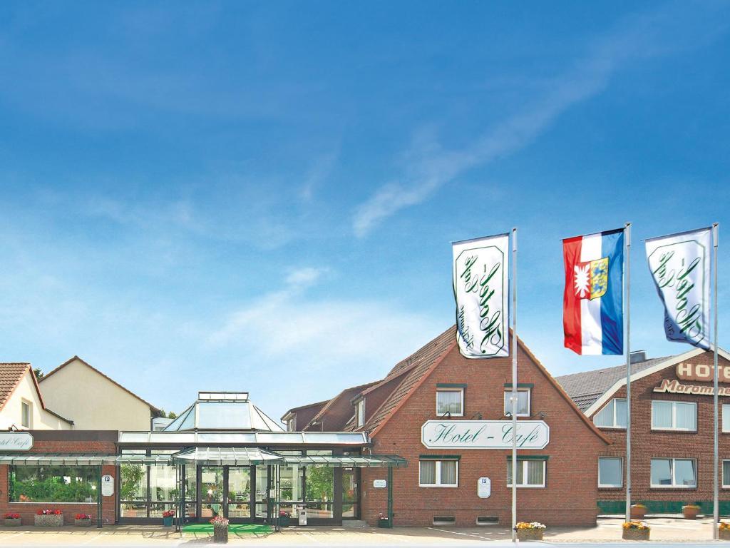 Hotel-Cafe Kampe Norderstedt Exterior photo